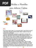 58 Moldes de Cajas