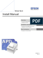 Install Manual: Advanced Printer Driver Ver.4