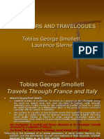 Travellers and Travelogues. Smollett and Sterne