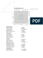 Pad Footing Analysis and Design (Bs8110-1:1997) : TEDDS Calculation Version 2.0.05.06