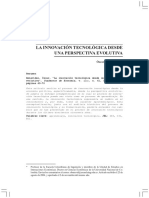 Dialnet LaInnovacionTecnologicaDesdeUnaPerspectivaEvolutiv 2483309 PDF