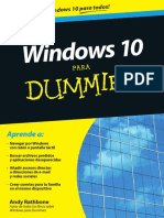 Windows10 para Dummies PDF