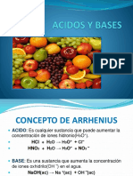 Acidos y Bases