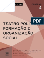 Caderno Nº 4 - Residência Agrária UnB - Teatro Político, Formação e Organização Social