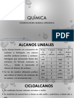 Diapositivas 8. Nomenclatura Orgánica