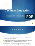 Cerumen Impaction