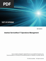 Servicenow Istanbul It Operations Management PDF