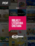 Catalogo Biblias y Literatura