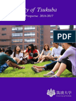 University of Tsukuba: Undergraduate Prospectus 2016-2017