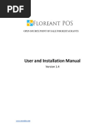 FloreantPOS UserManual Ver1.4