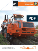 Doosan Articulated Dump Truck Da30 Da40 Es