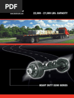 Heavy Duty Trailer Axles