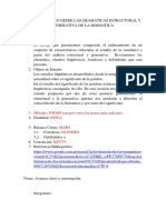 Analisis Crítico Desde Las Gramáticas Estructural y Generativa de La Semántica