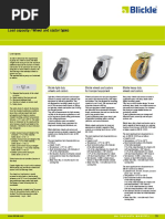 Load Capacity / Wheel and Castor Types: Wheels and Castors Guide