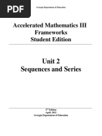 Acc Math III Unit 2 SE Sequences Series PDF