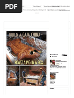 Build A Caja China - Roast A Pig in A Box - 10 Steps (With Pictures)