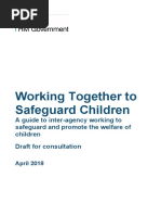 Working Together To Safeguard Children 2018