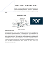 Sistem Dan Jenis Rem Pada Mobil