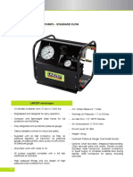 Air Driven Hydrotest Pumps - Standard Flow: LARZEP Advantages