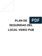 Plan de Seguridad Video-Pub