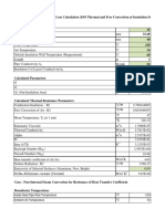 Insulated Pipe - Temperature Loss Calculation