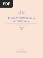 El Inglés Como Lengua Internacional