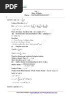 Part - I Class - XI Physics Chapter - 2: CM 1 CM 1 CM 1 CM 1 CM CM 1 M 1 M