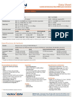 Wavion WBSN Datasheet-ES