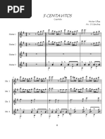 5 CENTAVITOS Partitura PDF