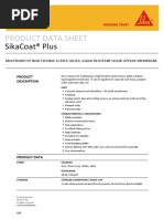 Product Data Sheet: Sikacoat® Plus