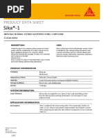 Sika®-1: Product Data Sheet