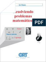 Resolviendo Problemas Matemáticos: Isi Haim Isi Haim