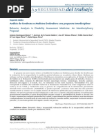 Análisis de Conducta en Medicina Evaluadora - Una Propuesta Interdisciplinar