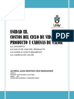 Unidad III Ciclo de Vida Del Producto