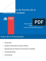 Marcelo Marquez Dpto de Puentes MOP Puentes-Modulares