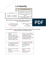 Expressions of Quantity