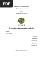 Principios de La Medicion