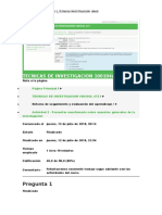 Tecnicas de Investigacion - Evaluacion Act 2