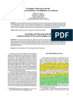 Psicologia e Educação No Brasil - Raquel Guzzo - 2010