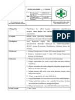 Sop Pemeliharaan Alat Medis