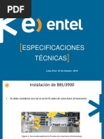 Resumen de Especificaciones Técnicas