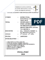 SEMINARIO N02 Indicadores Nutricionales en Desnutrición Aguda Vs Cronica