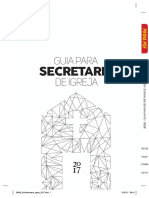 Guia para Secretaria de Igreja PT 2017