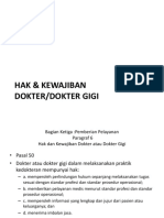 Hak Kewajiban Dokter