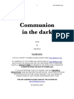 Communion in The Dark Edited Script PDF