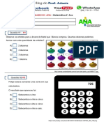 Simulado 05 - ANA - Mat - (Blog. Do Prof. Adonis)