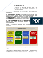 Estructura Del Plan de Desarrollo