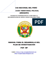 2 Manual para El Desarrollo Del Plan de Investigacion