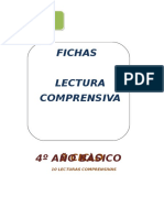 Fichas Lectura Comprensiva: 4º Año Bàsico