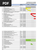 Actividad Evaluativa 2 Cronograma Del Proyecto